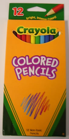 Crayola colouring pencils 12 pack